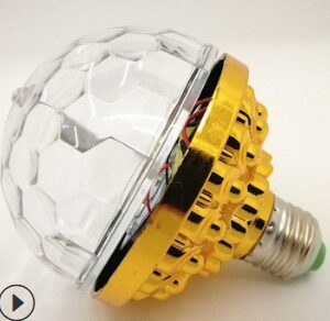 LED spinning magic ball stage bulb