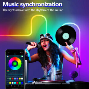 Rainbow Flexible Silicone Ambient Light Strip