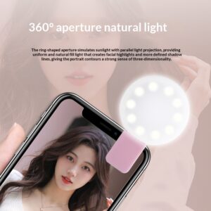 Rechargeable Mobile Phone SF02 Clip Light Beauty Light